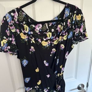 FREE PEOPLE WRAP MAXI DRESS